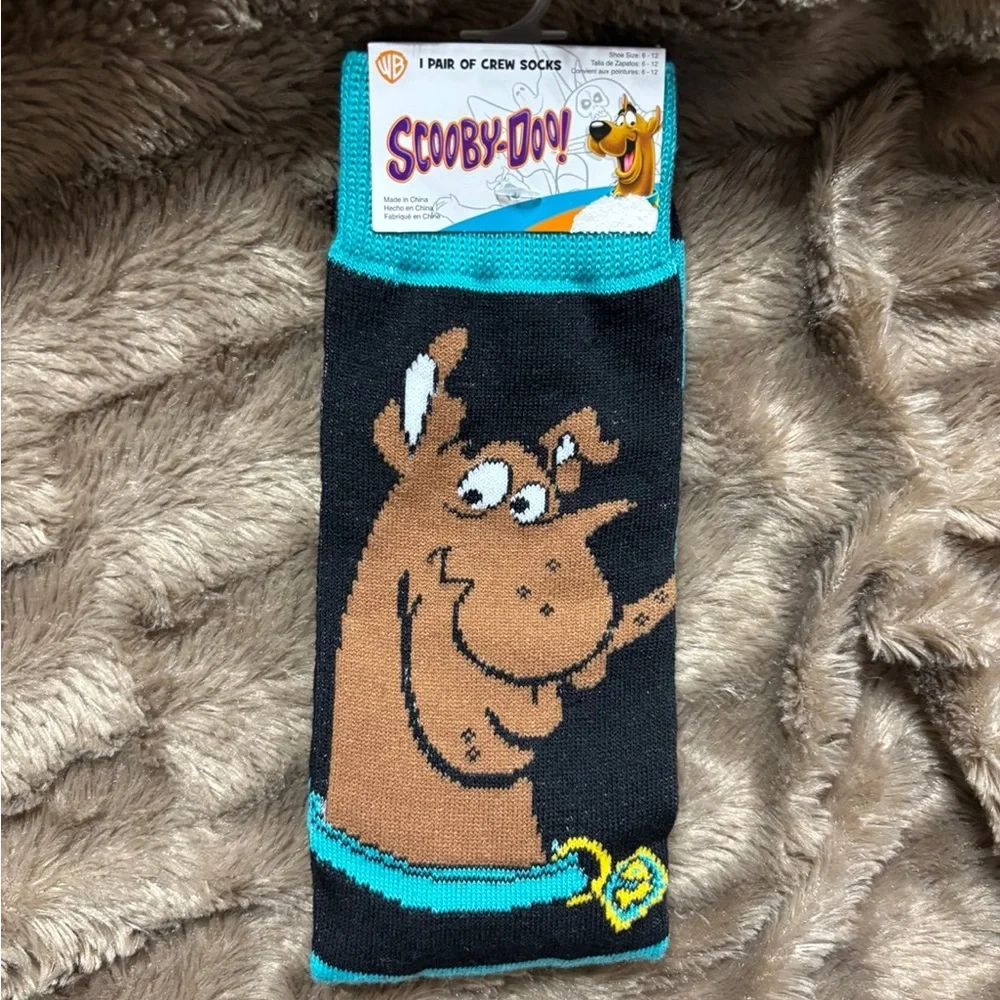 Scooby Doo crew socks brand new